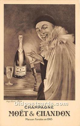 Champagne Moet & Chandon Advertising Unused 