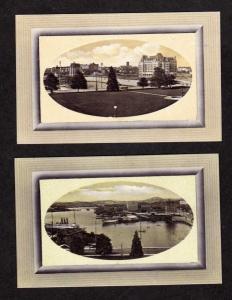 BC Lot 2 Victoria British Columbia Postcards Carte Postale Empress Hotel Canada