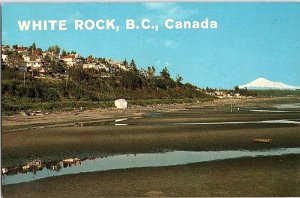 Postcard PANORAMIC SCENE White Rock British Columbia BC AJ4336