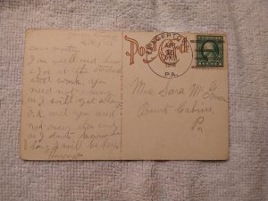 1916 Subway, Mount Union, PA Pennsylvania Divided Back Postcard