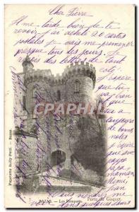 Old Postcard The ramparts Bazas