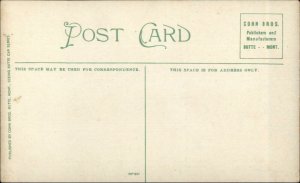 Butte MT Columbia Gardens Seeing Butte Car c1910 Postcard