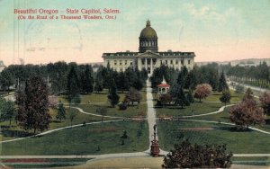 USA Beautiful Oregon State Capitol Salem 05.67