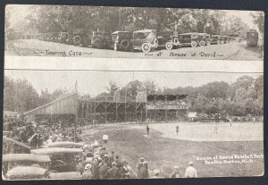 Mint USA Real Picture Postcard House Of David Baseball Park Benton Harbor MI