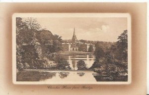 Nottinghamshire Postcard - Clumber House from Bridge - Ref 4412A