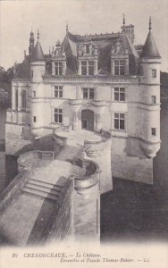 Belgium Chenonceaux Le Chateau Ensemble et Facade Thomas-Bohier