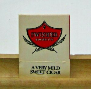 SWISHER Sweets A Very Mild Sweet Cigar Vintage Matchbook Cover 