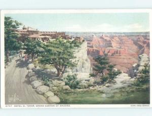 Unused Divided-Back HOTEL SCENE Grand Canyon National Park Arizona AZ B1670