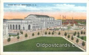 Union Station, Washington DC, District of Columbia, USA Depot Railroad Unused 