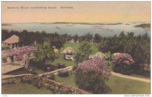 Aerial view of Belmont Manor overlooking Sound, Bermuda, 00-10s