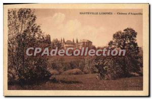 Old Postcard Hauteville Lompnes Chateau Angeville