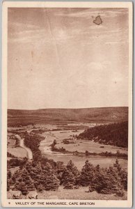 Valley of the Margaree Cape Breton Lithograph Postcard Canada H81