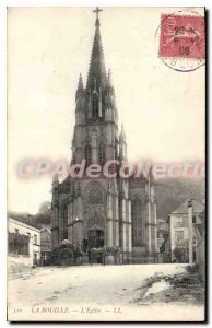 Postcard Old La Bouille Church