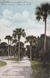 Florida Ormond The Village Street 1907