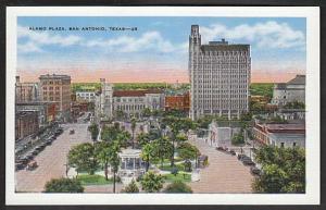Alamo Plaza San Antonio TX Post Card PPC314