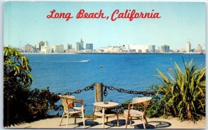 M-63258 Scene from Harbor Scenic Drive Long Beach California