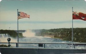 Canada Niagara Falls General View From Rainbow Bridge