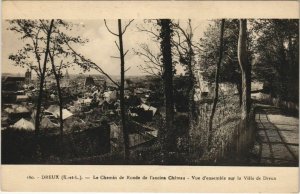 CPA DREUX Le Chemin de Ronde de l'Ancien Chateau (1201913)