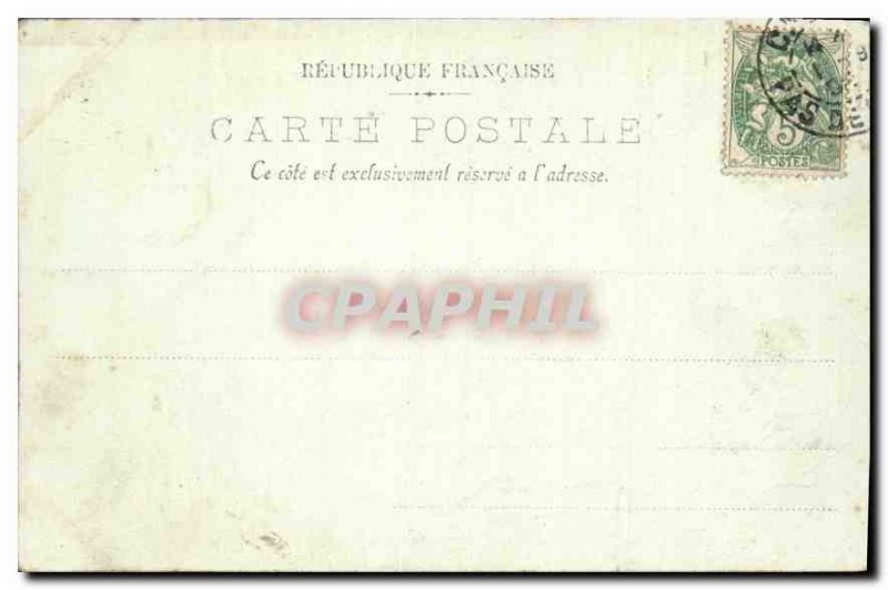 Old Postcard Calais Pon Richelieu