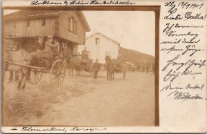 Norway Telemark Vintage RPPC 09.51