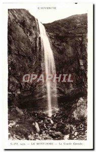 Old Postcard Le Mont Dore La Grande Cascade