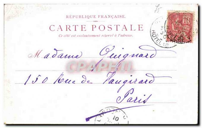 Old Postcard The Paris Institute of Arts and Pont