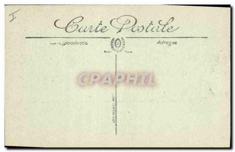 Old Postcard Old Chinon