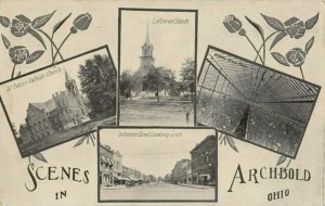 ARCHBOLD, Ohio, 1921; Multiview
