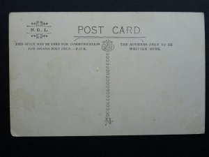 Leicester GALLOWTREE GATE showing TRAM CAR STOP c1905 Postcard by H.G.L.