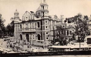 D70/ Guadelupe Mexico Foreign RPPC Postcard c1940s Basilica