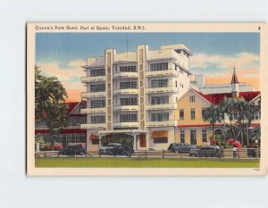 Postcard Queens Park Hotel Port of Spain Trinidad and Tobago