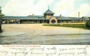 Bossleman Fall River Massachusetts Railroad Station #1281 Postcard 21-2509