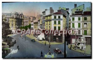 Postcard Old Saint Etienne People's Square