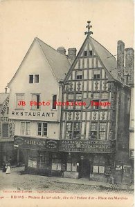 France, Reims, Place des Marches, La Maison Historique Hotel Restaurant