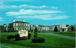 Historic Christopher Ryder House Cape Cod Massachusetts Chrome Postcard 