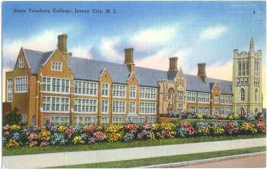 State Teachers College, Jersey City, New Jersey, NJ Linen