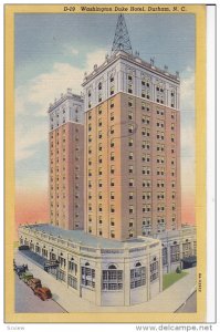 Washington Duke Hotel, Durham, North Carolina, United States, PU-1945