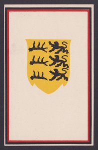 Postcard, WWI, Coat of arms Kingdom of Württemberg