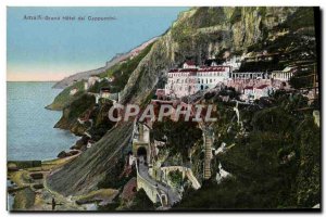 Old Postcard Amalfi Grand Hotel Del Cappuccini