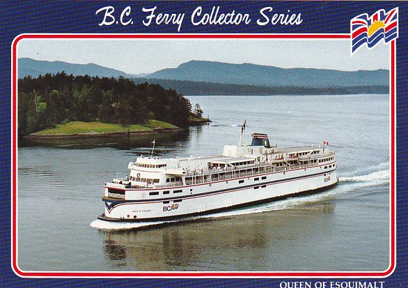 Canada Ferry Queen Of Esquimalt British Columbia Ferries