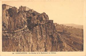 BR45978 le rocher et le boulevard de l abime constantine algeria