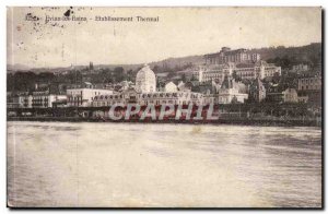 Evian les Bains Old Postcard Hydrotherapy