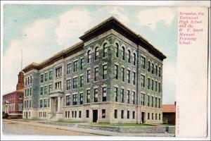 PA - Scranton. Technical High School & W.T.Smith Manual Training School,