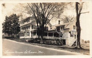 South China ME The Thomas House, Real Photo Postcard