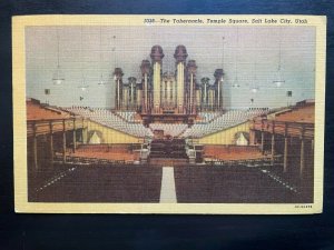 Vintage Postcard 1956 The Tabernacle Temple Square Salt Lake City Utah