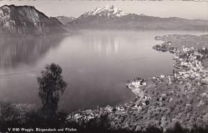 Switzerland Weggis Buergenstock und Pilatus 1959 Photo