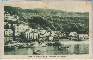 44400 vintage postcard - Vibo Valentia province - lace 1926-