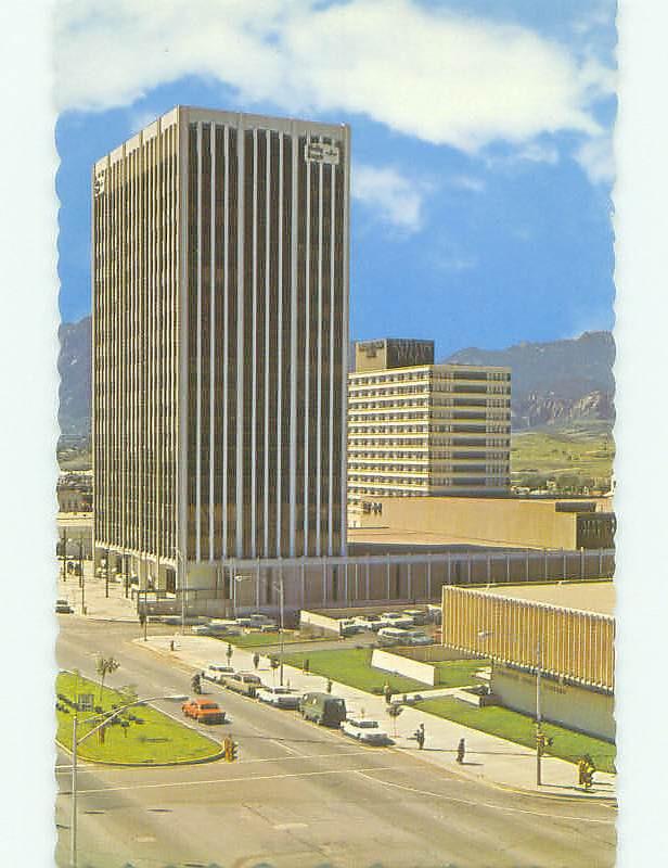 Pre-1980 LIBRARY AND ANTLERS PLAZA HOTEL Colorado Springs Colorado CO hr6401