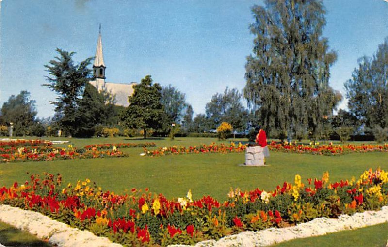 Grand Pre Memorial Park Nova Scotia Postal Used Unknown, Missing Stamp 