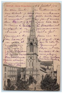 1904 Notre Dame Church Royan Charente-Maritime France Antique Postcard